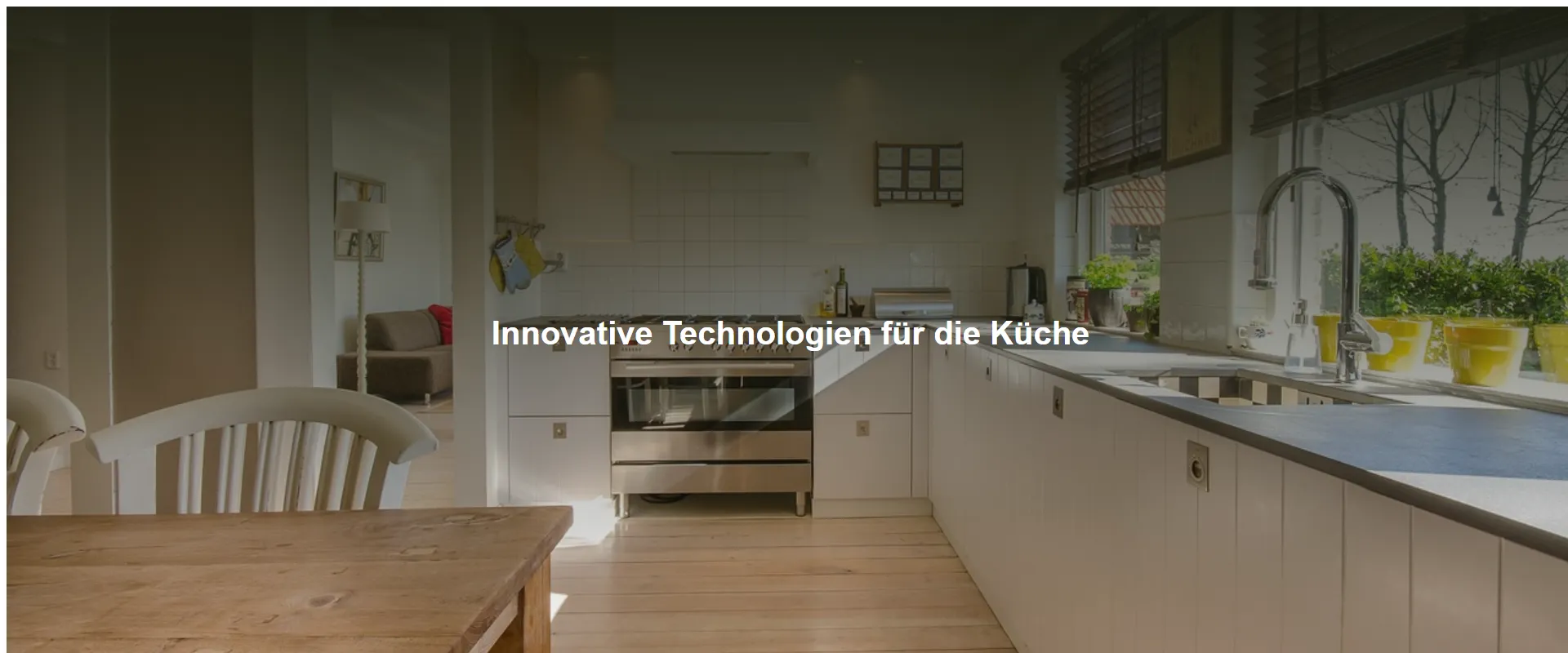 Innovative Technologien für die Küche