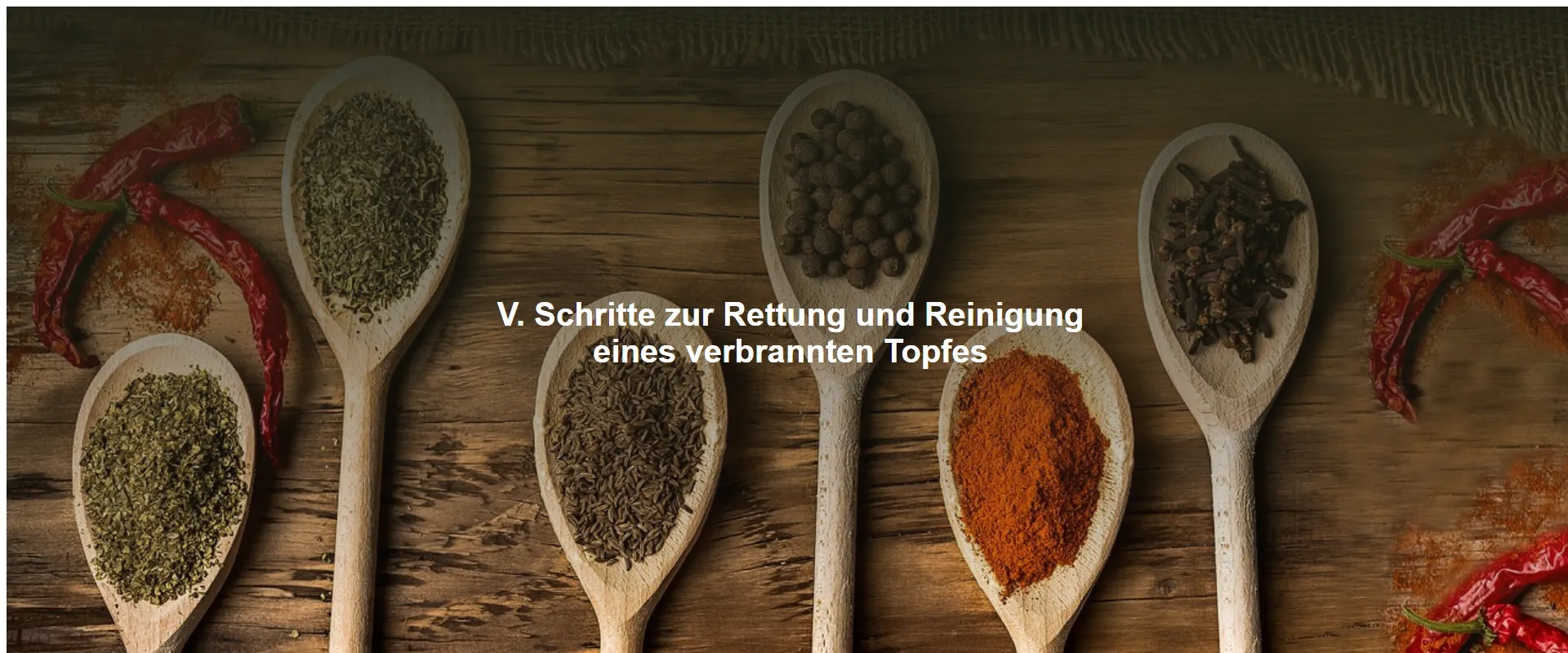 Schritte zur Rettung und Reinigung eines verbrannten Topfes